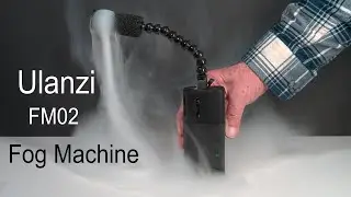 Обзор и демонстрация портативной дымовой машины Ulanzi: настройка, советы и фотоэффекты #ulanzi #...