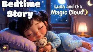 Luna and the Magic Cloud 🌙 | Bedtime Story for Kids | GoodyKidsTV  @goodykidstv321