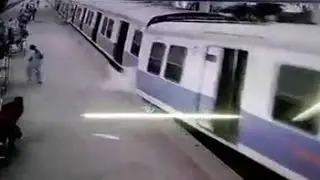 Watch CCTV footage of Churchgate accident in which train crashed into platform