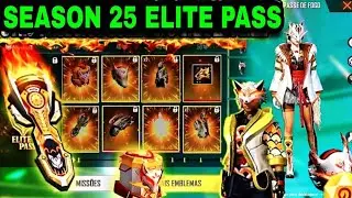 Free Fire June Elite Pass Full Review - Season 25 Elite Pass Free Fire
