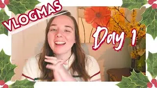 Vlogmas 1 of ??? // let's get crackin'! // holiday life of a full-time musician (holiday music too🎶)