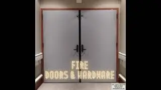 Fire rated doors and hardware are supplied and installed by House of Doors