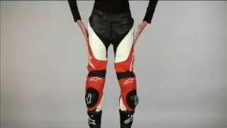 Alpinestars Womens Stella Leather Track Pants at RevZilla.com