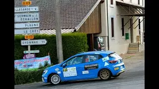 Rallye Ain Jura 2024 - ES10 Le Poizat - MORAND Antoine - Clio V Rally 5
