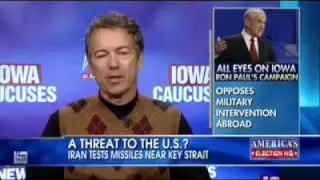 Rand Paul on Fox&Friends: Ron Paul's foreign policy - Concerns about Iran