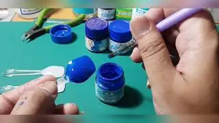TUTORIAL AQUEOUS HANDBRUSH VS ACRYSION AND OLD AQUEOUSE