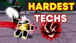 How to do EVERY HARD MONSTER GAROU TECH in The Strongest Battlegrounds (TSB Tutorial)
