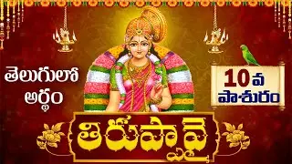 Day 10 Thiruppavai paasuralu meaning in telugu | Dhanurmasam | Tiruppavai in Telugu |