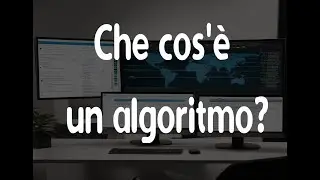 10:  Che cos'è un algoritmo?