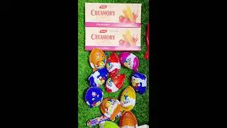 Satisfying Video ASMR unboxing candy chocolates and gems.