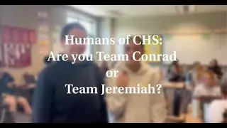 Humans of CHS: Are you Team Conrad or Team Jeremiah? (The Summer I Turned Pretty)