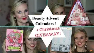 2016 Beauty advent calendar unboxing & MASSIVE GIVEAWAY