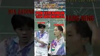 Team Uber Cup 1994 #ubercup #bwfworldtour 🔥🇮🇩🏸
