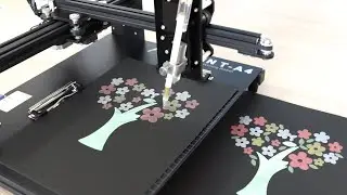2021 Pen wrting and drawing robot  | BACHIN T-A4 Pen  drawbot plotter