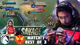 SORA MOMENT 1 VERSUS 5 PEOPLE GET SAVAGE IMMEDIATELY!! SRG VS TLPH M7!! - Mobile Legends
