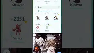 Kleavor Evolution In Pokemon Go #shorts #pokemongo #viral