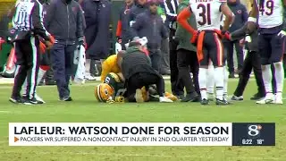 Christian Watson out for the season with a torn ACL