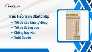 Xuất gcode trực tiếp với OneClick trong Sketchup #Shorts