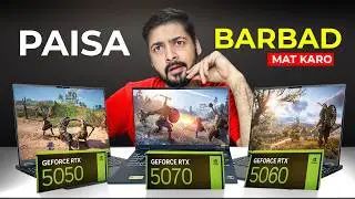 RTX 5070 vs 5060 vs 5050 Gaming Laptops – The Truth You MUST See!