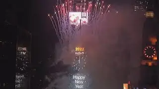New Year's Fireworks, 2022. Around the world with EarthCam