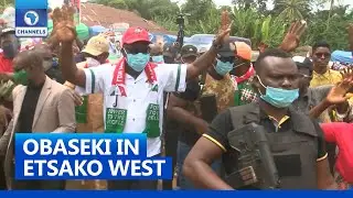 Gov Obaseki Campaigns In Etsako West, Calls For Full Voter Turnout