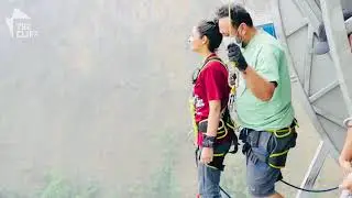 Bungee jump | Kushma bazaar| Parbat | The cliff nepal