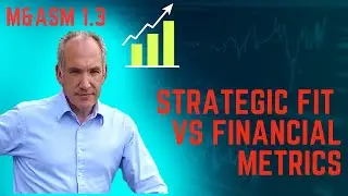 M&ASM 1.3 | Стратегическое соответствие против финансовых показателей: Матрица принятия решений