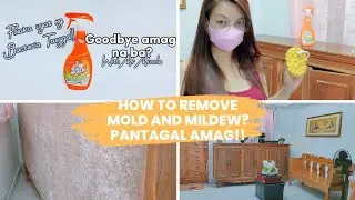 How to remove and prevent Mold and Mildew | Pantanggal Amag with Mr Muscle | Goodbye Amag sa Cabinet