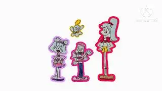 Redraw on My Phathom Family and Circus Clown trio! 👻