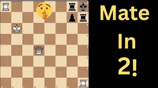 Only Genius can find this mate in 2#chess#gothamchess#hikaru#magnus