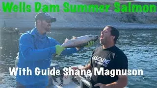 Wells Dam Salmon Fishing with guide Shane Magnuson