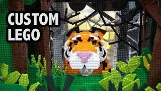 Amazing LEGO Forced Perspective Art | Brickworld Chicago 2018