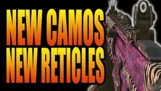 Black Ops 2 New Camo & Reticle Gameplay: Zombies, Benjamins, Party Rock (BO2 Personalization Packs)