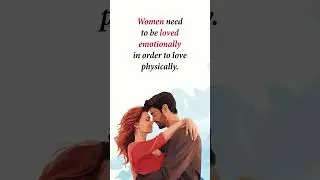 Men Need To Be Loved Physically in Order to Love Emotionally #quotes #lifequotes #love