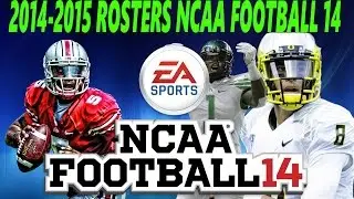 NCAA Football 14 - 2015 Real Named Rosters (PS3/Xbox 360)