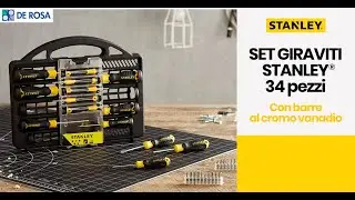 Set giraviti Stanley - Kit completo serraggio | De Rosa Srl