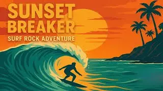 Sunset Breaker &ndash; Surf Rock Adventure Beat | Energetic, Retro, Upbeat Instrumental