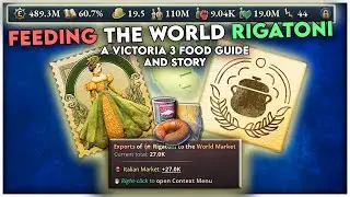 How to Control The World's Food Market | Victoria 3 Italy GIGACHAD Guide and Story