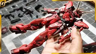 Восстановление разрушенной модели Gunpla | Финальная сборка MG Testament