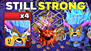 Epic TH17 Warden Walk: Fireball Super Yeti Smash Crushes Legend Battle Ranked!