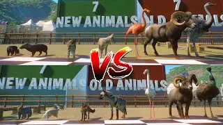 Head to Head Animals Race in Planet Zoo All Episodes, Included Elephant & Giraffe Live Stream #32