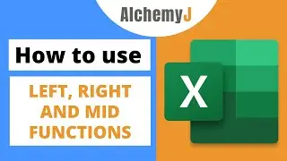 Basic Excel Function - LEFT, RIGHT, MID Functions in Excel