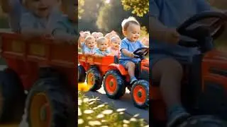 cute baby maxica plush tractor toys 🧸#trending #tractorglobal #jcb #viral