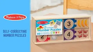 Melissa & Doug Self-Correcting Number Puzzles