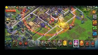 Dominations War replay GryfekPL lvl 298 SA 2xO vs King Al lvl 384 Auto 0xD 0TT attack