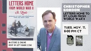 Left Bank Books Presents Christopher Gordon