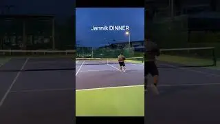 Forget Jannik Sinner&hellip; meet Jannik Dinner 🍽️🎾🤣