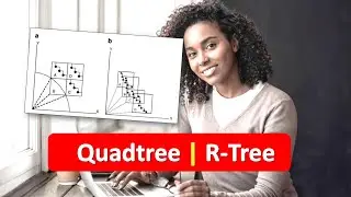 Quadtrees and R-Trees | Quadtrees VS R-Trees | Quadtree  | R-Tree
