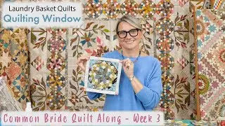 How to make Eight Point Stars Cont. - Free Tutorial, SEW Simple! Common Bride Quilt Along - Week 3