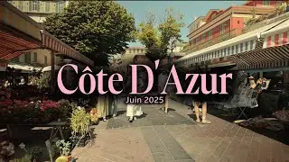 C&ocirc;te d&rsquo;Azur vlog | mer bleue, soleil & dolce vita